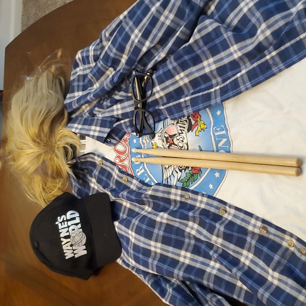 Wayne's World Garth Costume with Hat